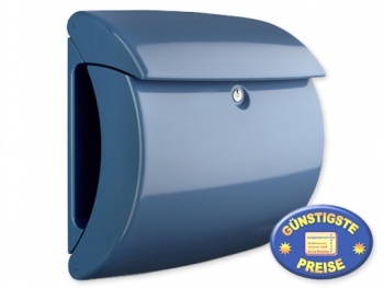 Briefkasten Kunststoff hellblau glnzend Cenator BW 577 